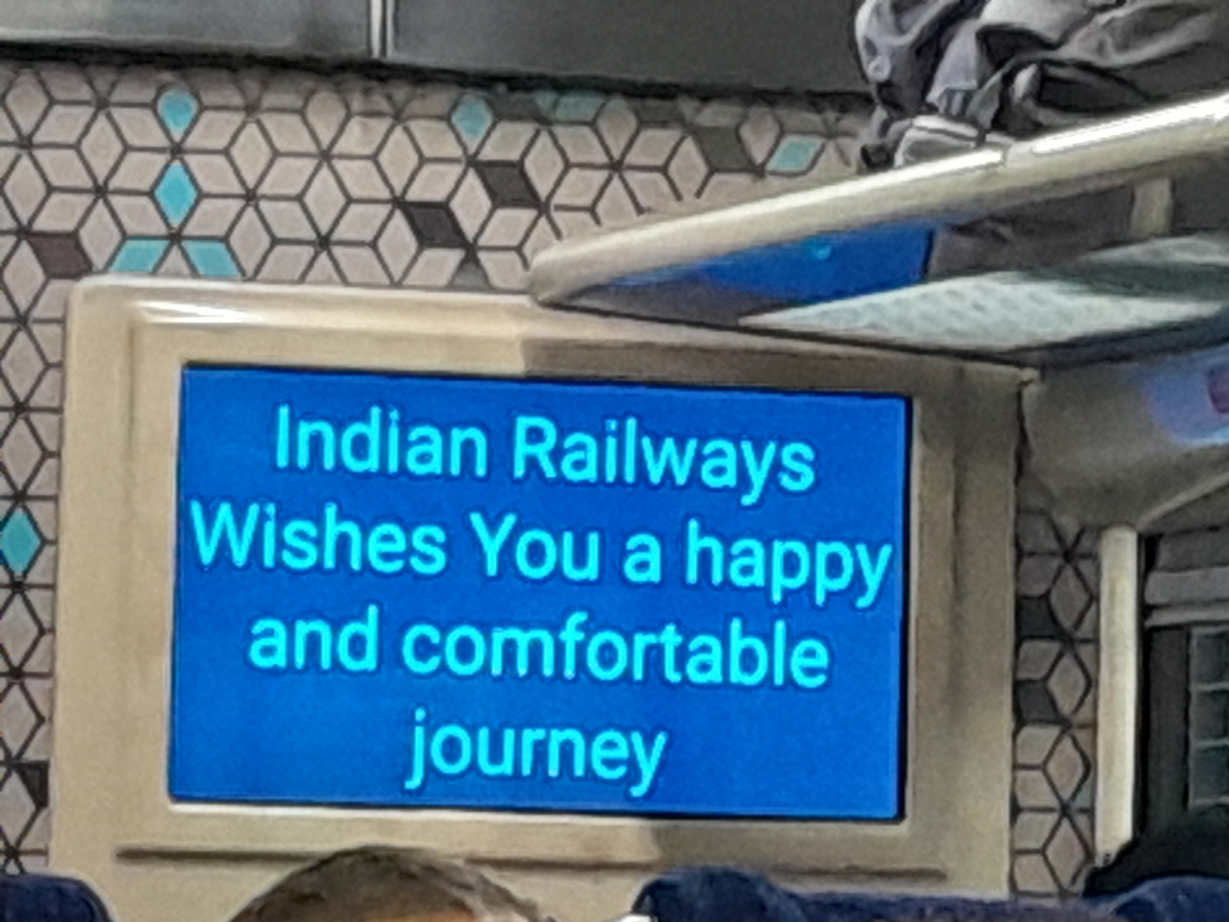 Indian Railways — Happy Journey screen